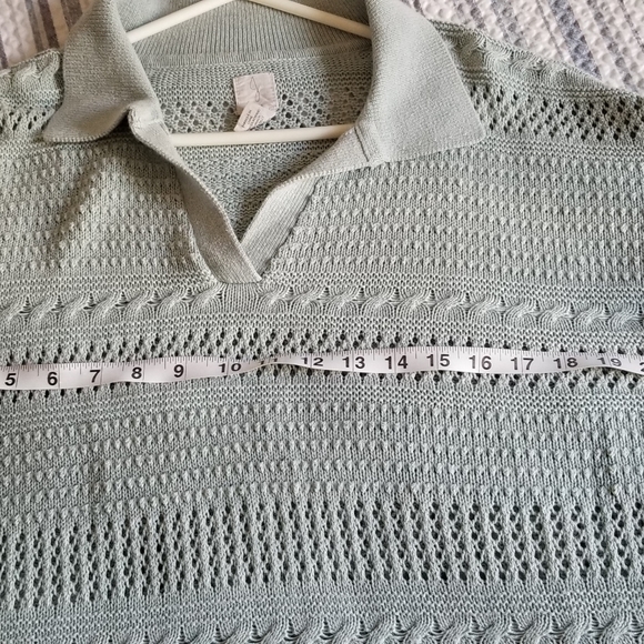Joie Size XL Short Sleeve Sweater - Picture 3 of 6